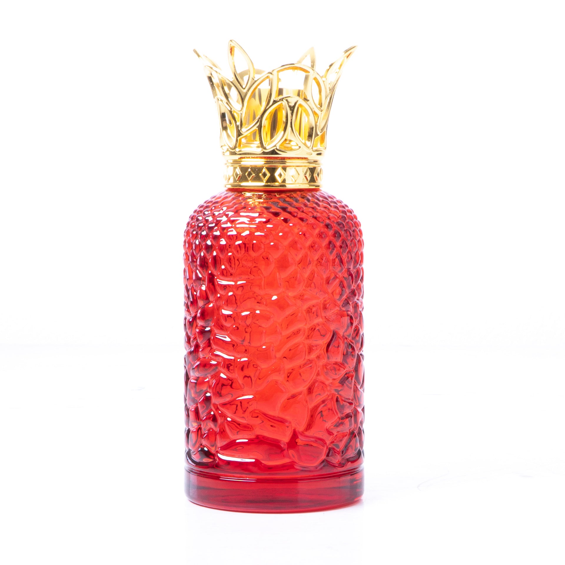 Lámpara Heritage Roja de Cristal Berger