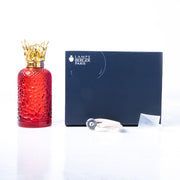 Lámpara Heritage Roja de Cristal Berger