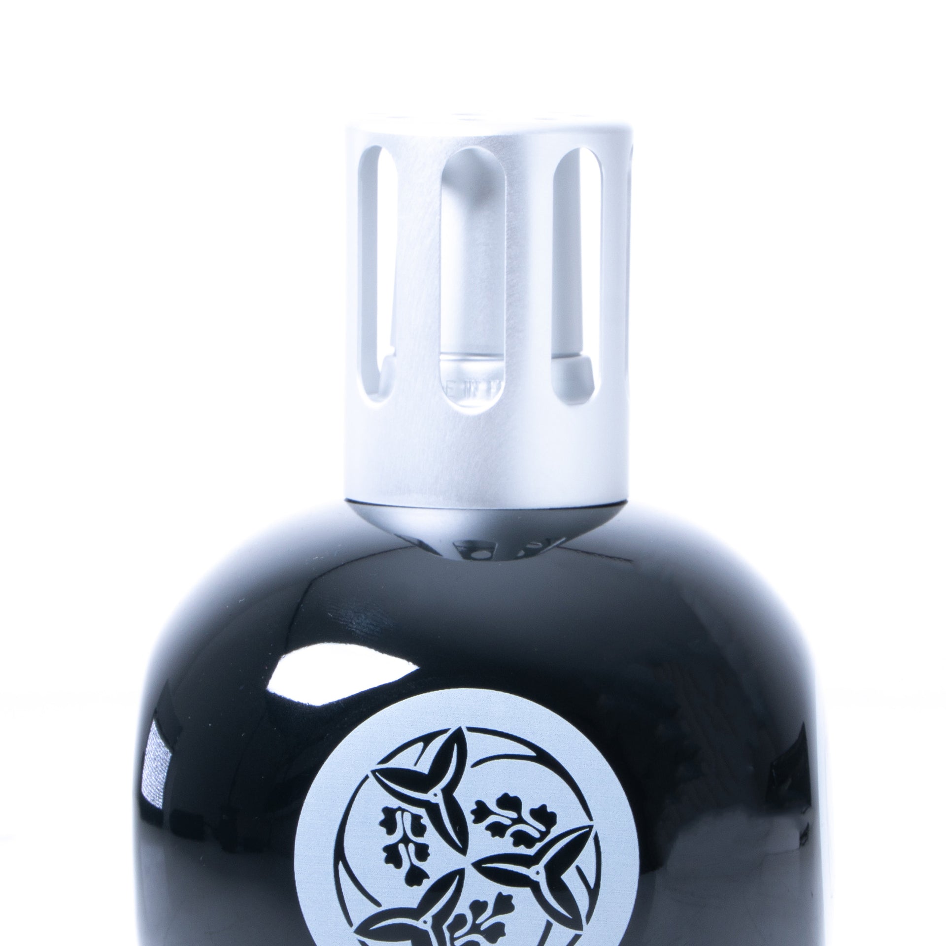 Lámpara Japón Negra de Cristal Berger