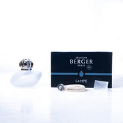 Lámpara Stone Blanca de Cristal Berger