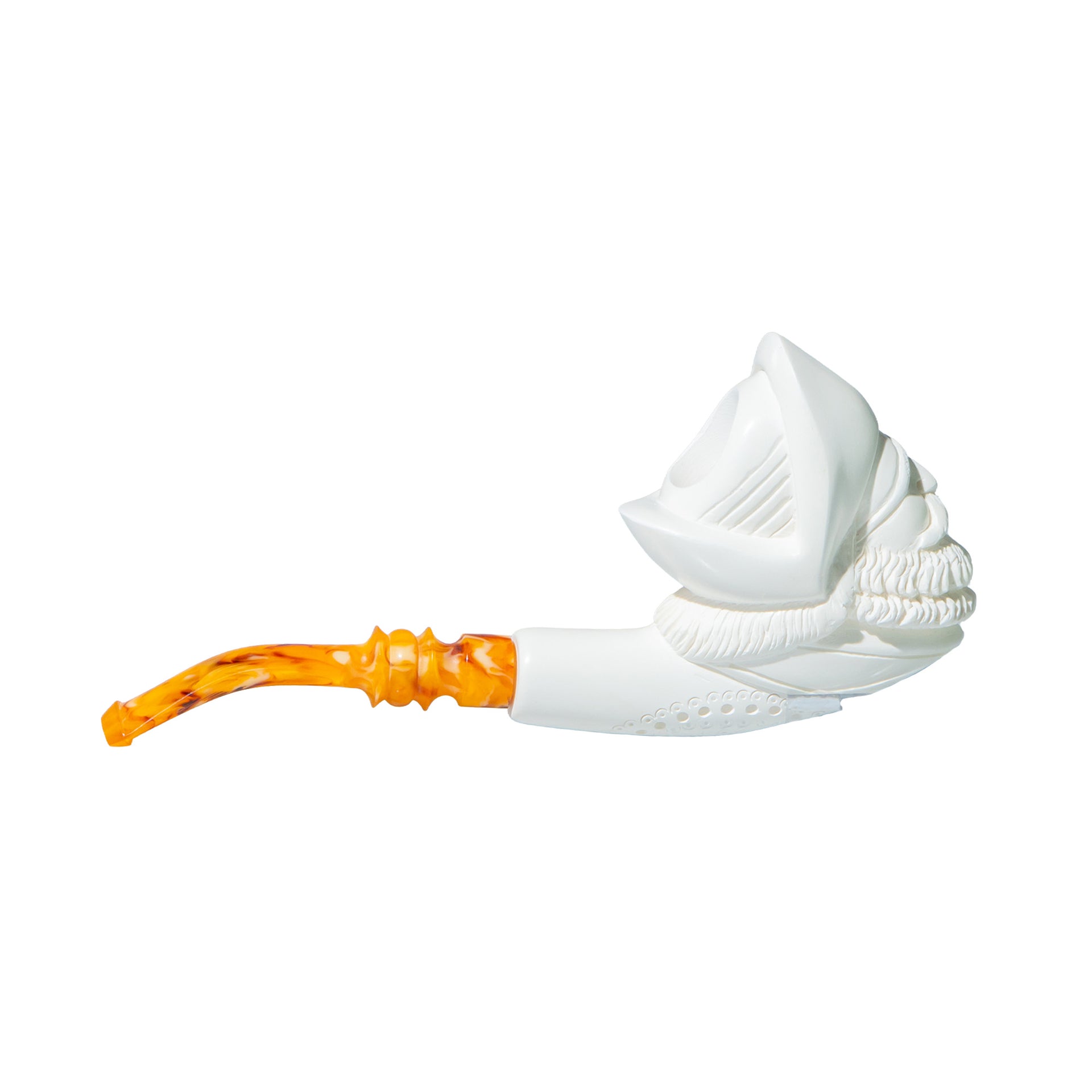 Pipa espuma de mar Pirata y decoraciones