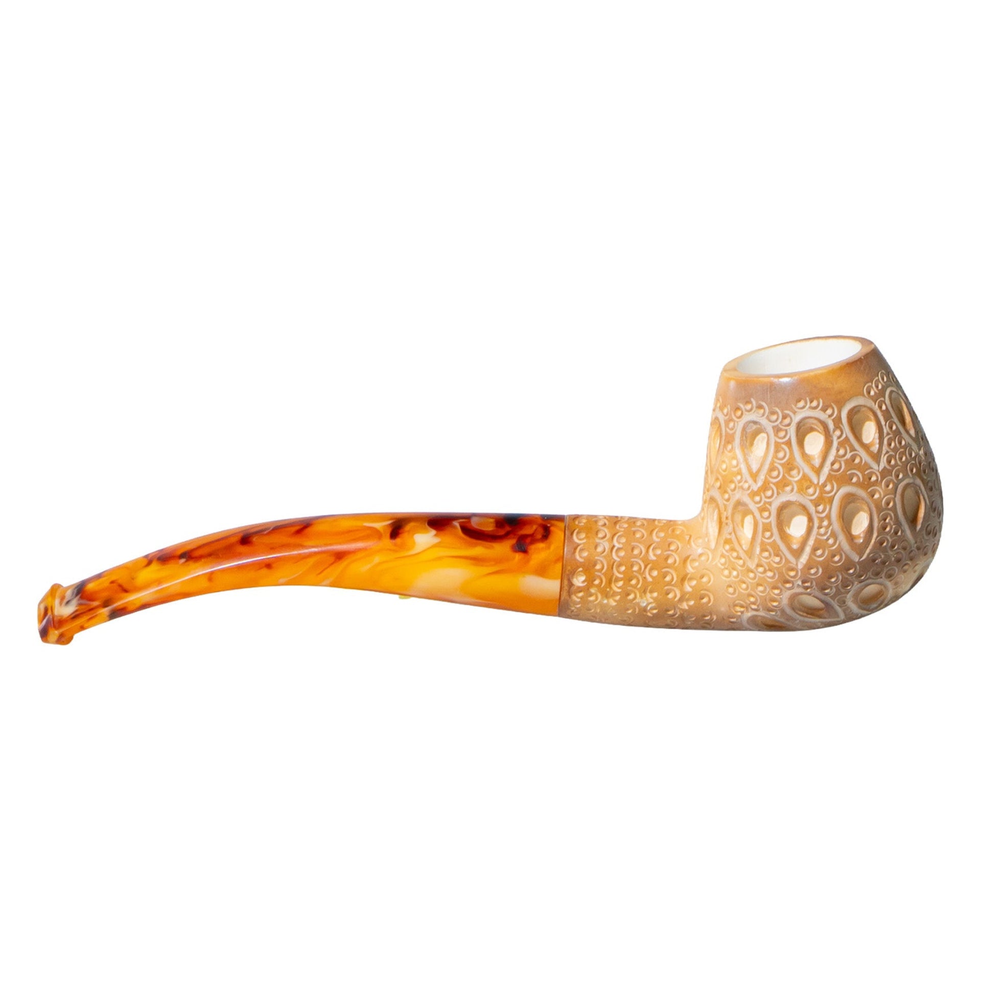 Pipa espuma de mar Clasica con decoraciones