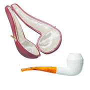 Pipa espuma de mar Clasica linea recta