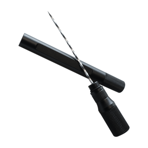 Sacabocado alfiler negro