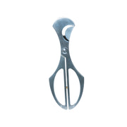 Set plateado con tijera cortapuro Jifeng