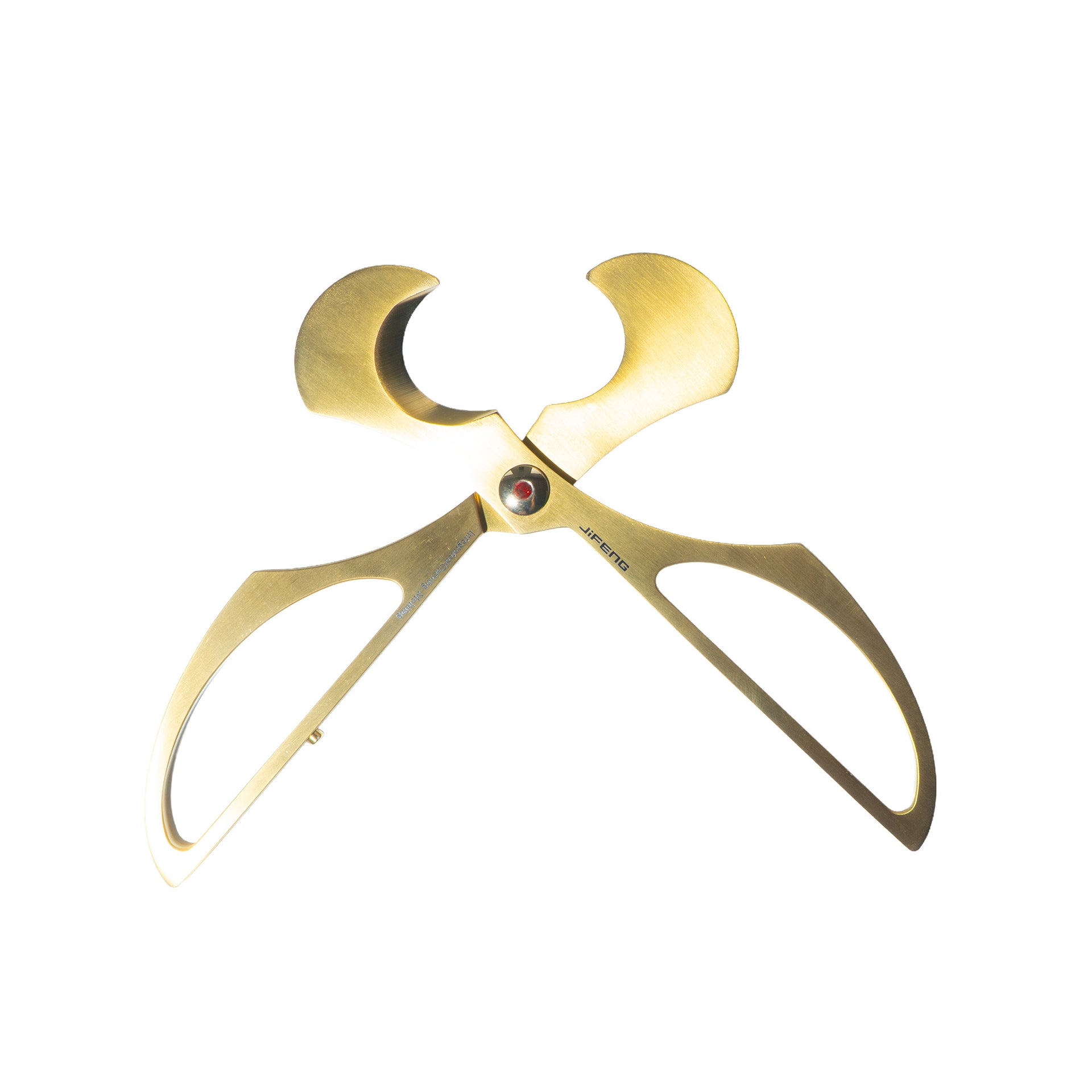 Set dorado con tijera cortapuro Jifeng