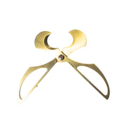 Set dorado con tijera cortapuro Jifeng