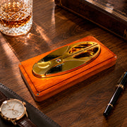 Set dorado con tijera cortapuro Jifeng