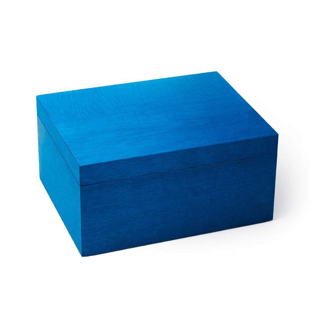 Humidor Azul para 50 Habanos Elie Bleu