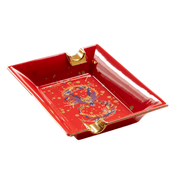 cenicero artistico dragon rojo 2 plazas dupont