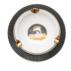 cenicero ceramica logo cohiba 3 plazas