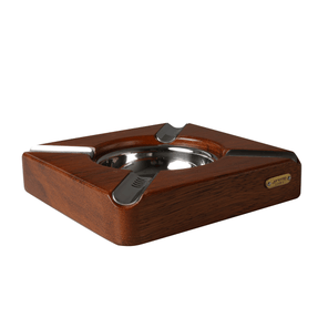 cenicero jifeng de madera para 4 puros