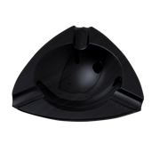 Cenicero de Obsidiana Negra 3 Plazas Elie Bleu