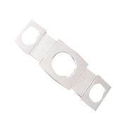 cortador de puros cuadrado cromado