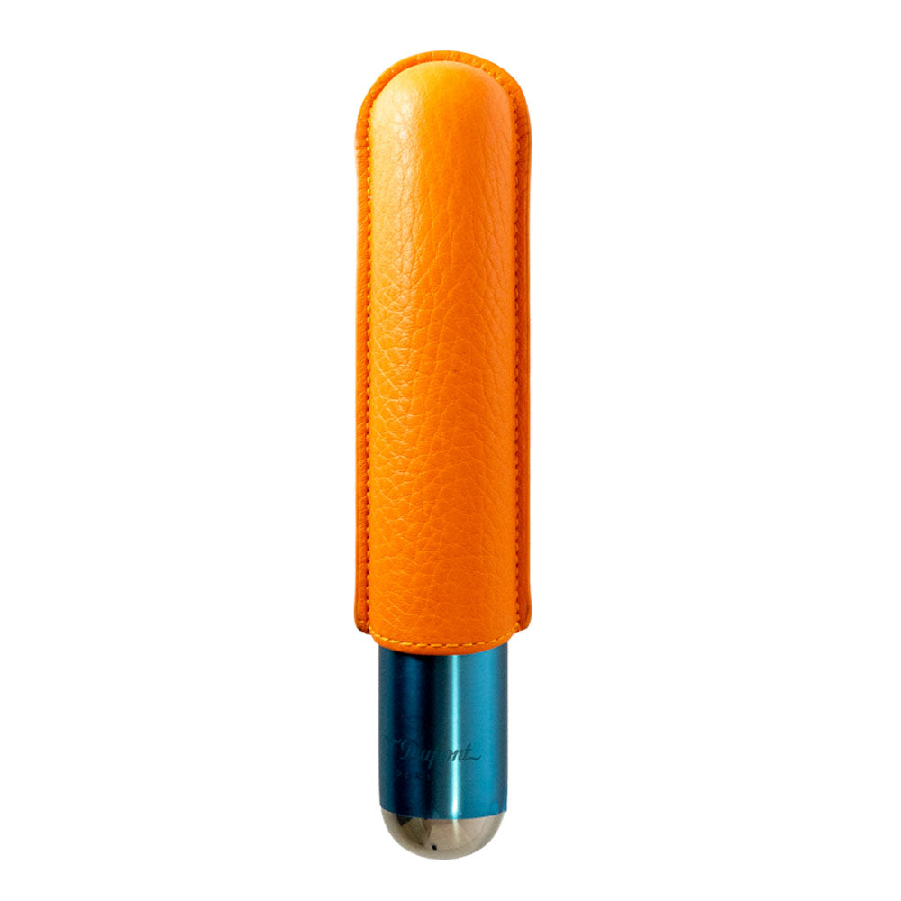 Purera piel metal naranja 1 habano Dupont