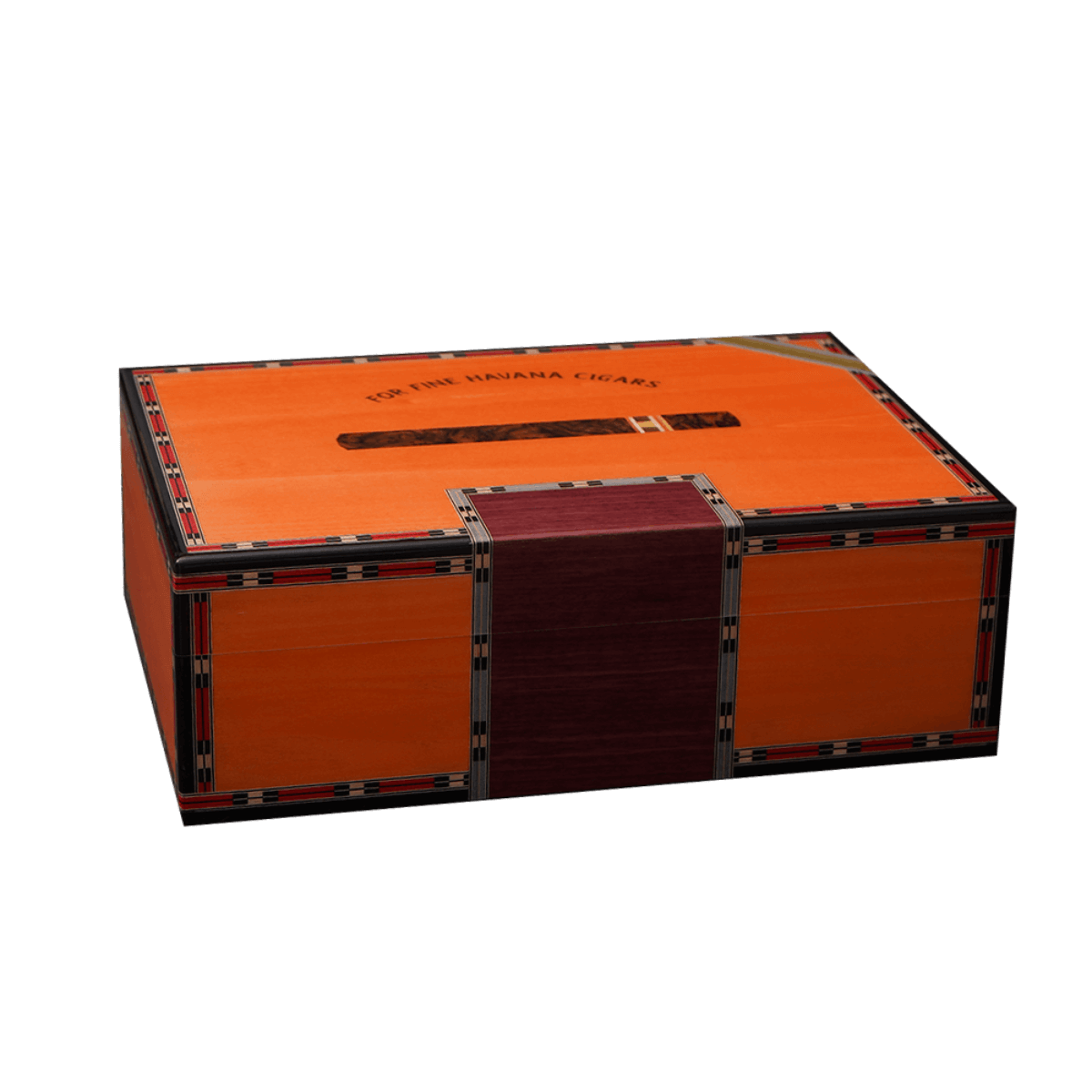 humidor 50 habanos kelermex amarillo