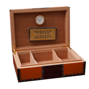 humidor 50 habanos kelermex naranja abierto