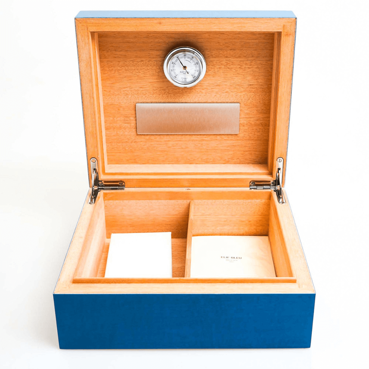 caja para puros azul 50 habanos elie bleu