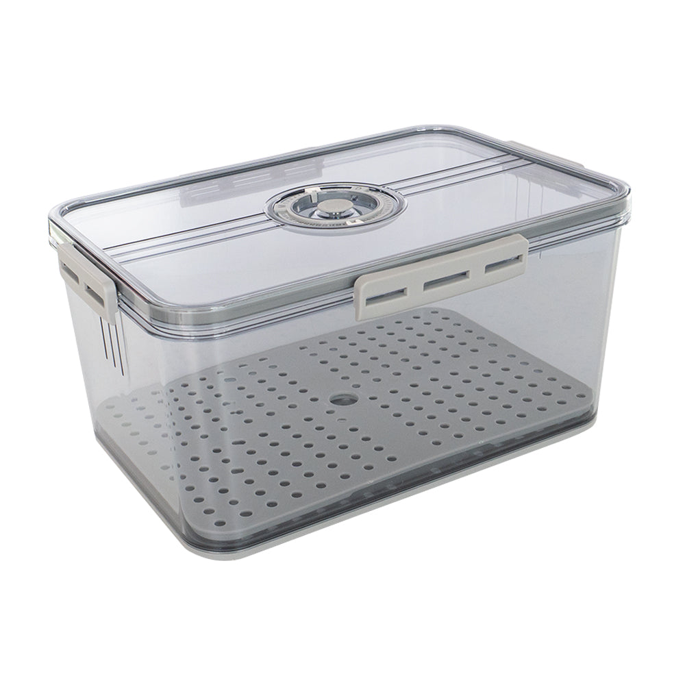 Humidor acrílico transparente con higrómetro digital 60 habanos marca Chino