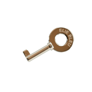 llave en acabado plateado para humidor elie bleu