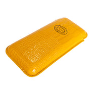 PURERA PIEL PARTAGAS MOSTAZA AJUSTABLE 3 HABANOS CIGARTE