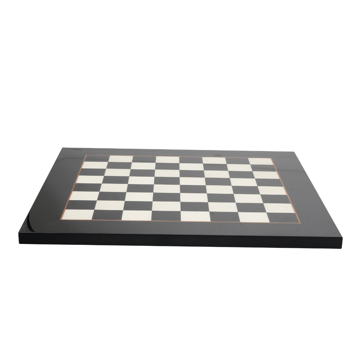 juego de ajedrez de madera en tonos negro y blanco marca kelermex